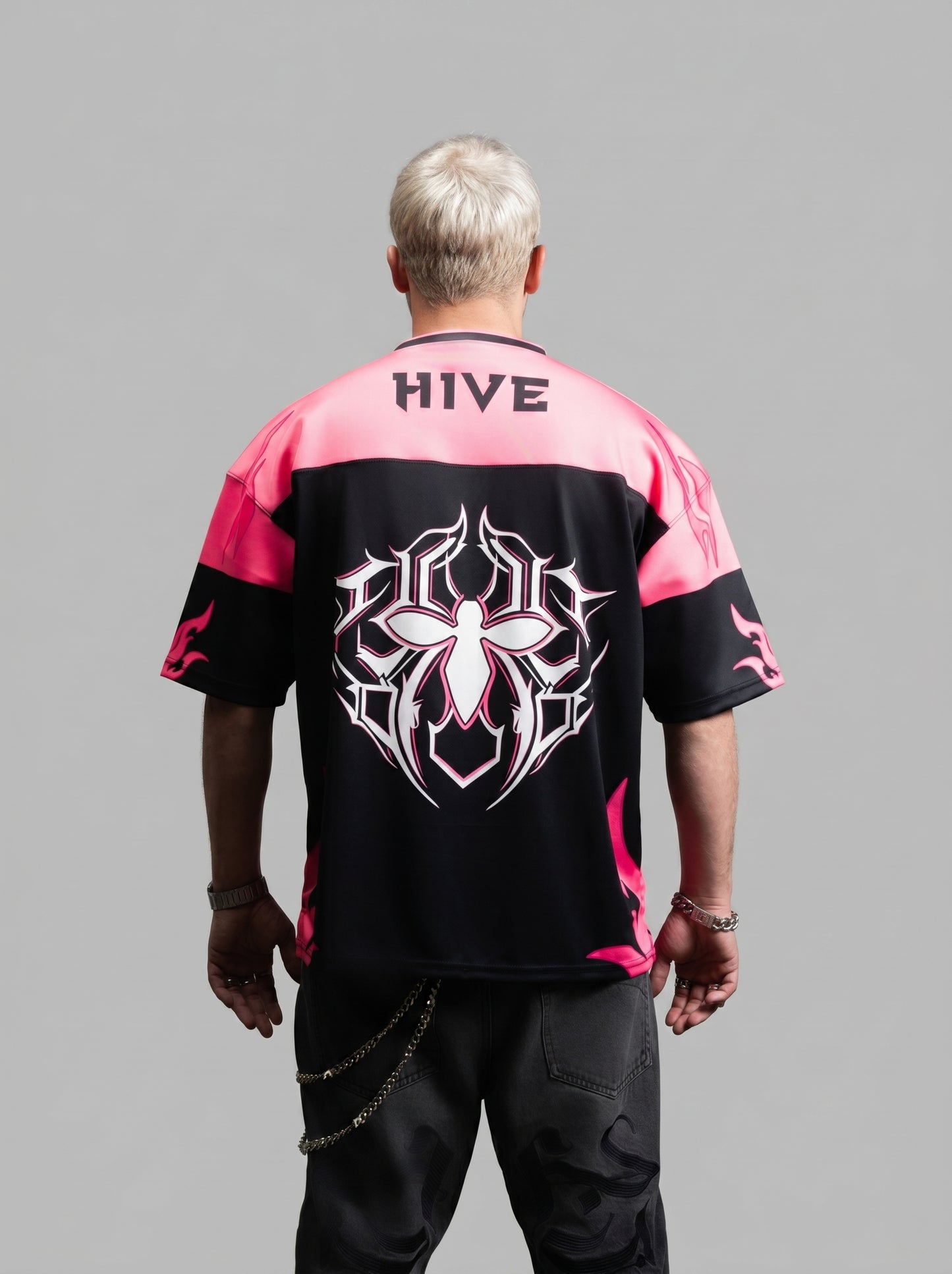 076 - PINK FLAMES TRIKOT