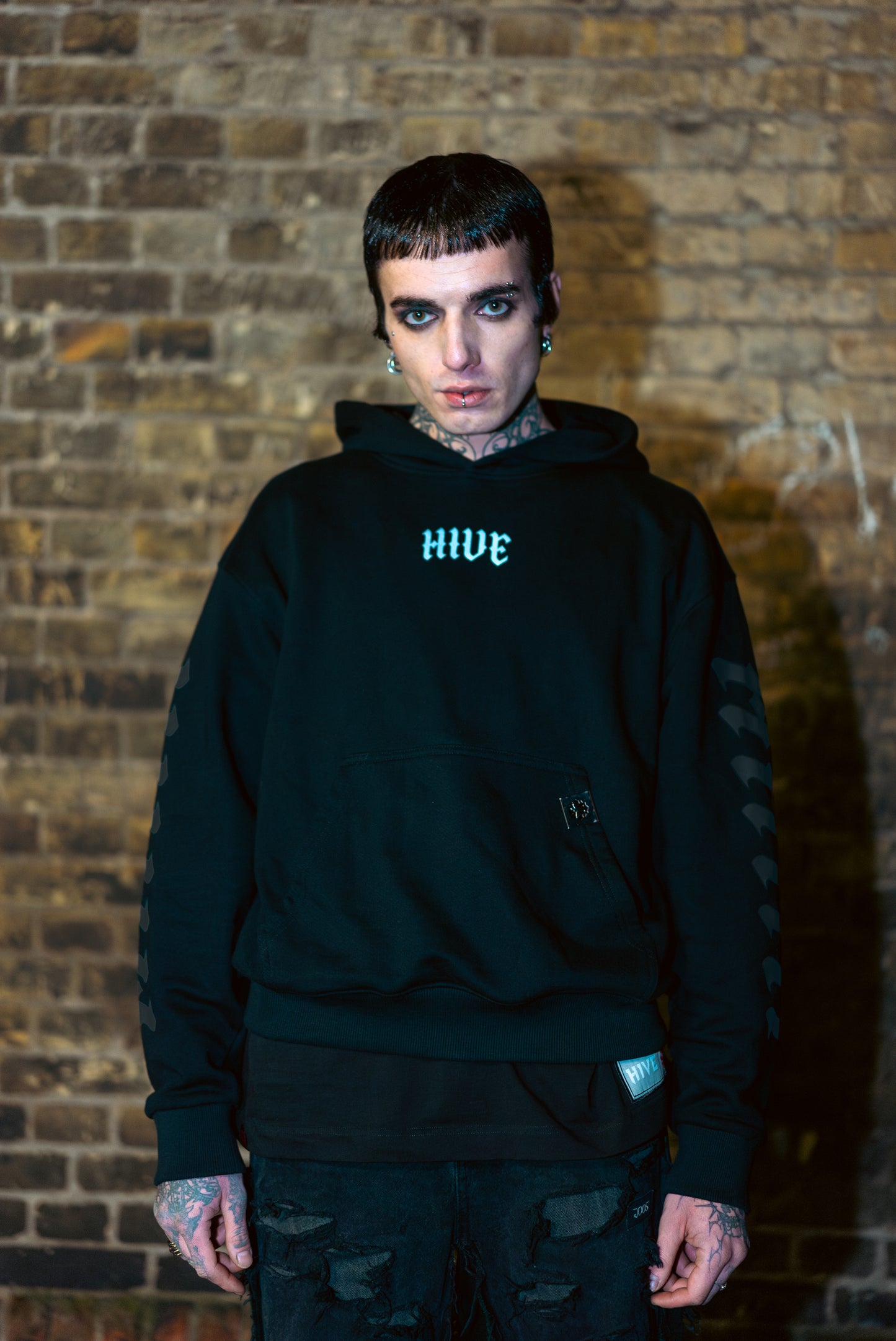 074 - Oversized Hoodie Black