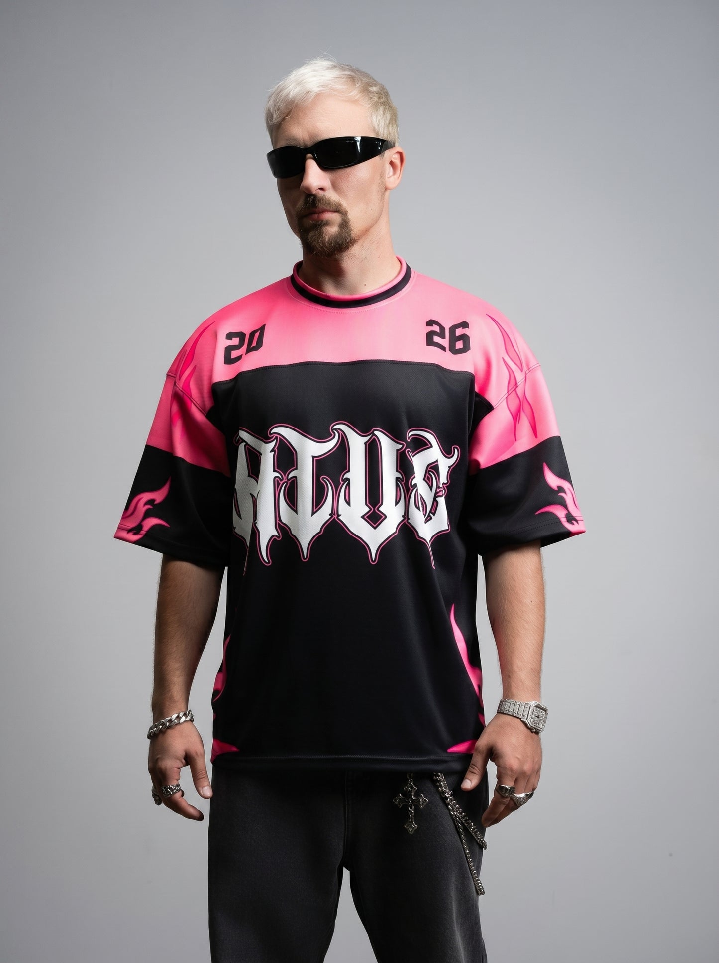 076 - PINK FLAMES TRIKOT