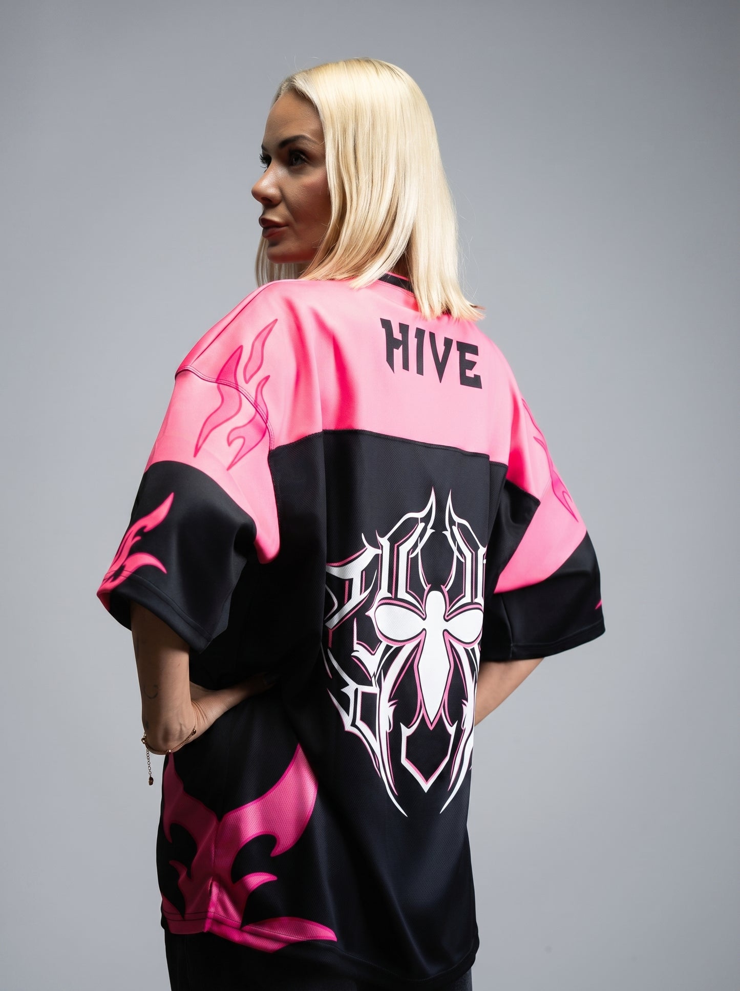 076 - PINK FLAMES TRIKOT
