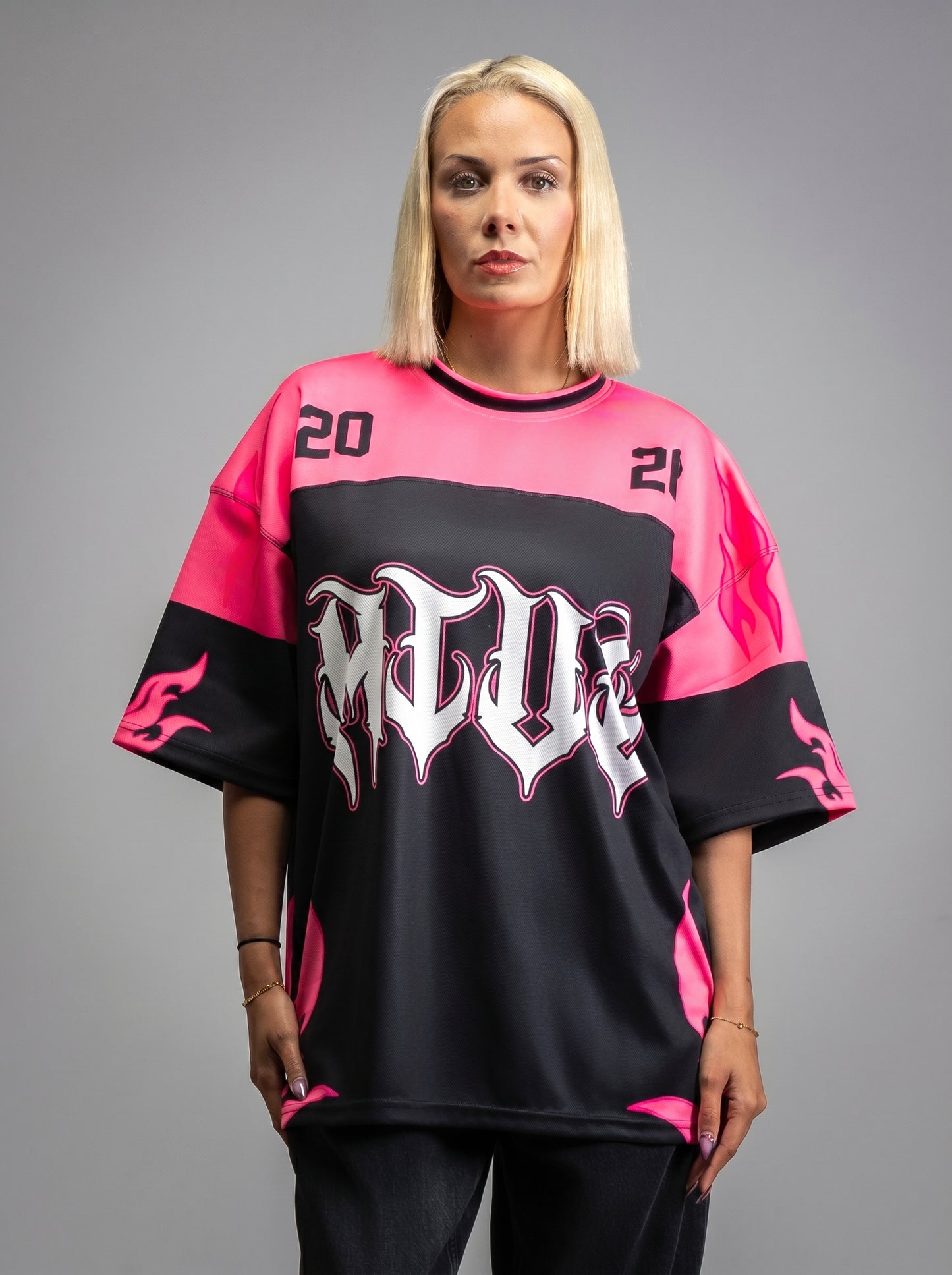 076 - PINK FLAMES TRIKOT