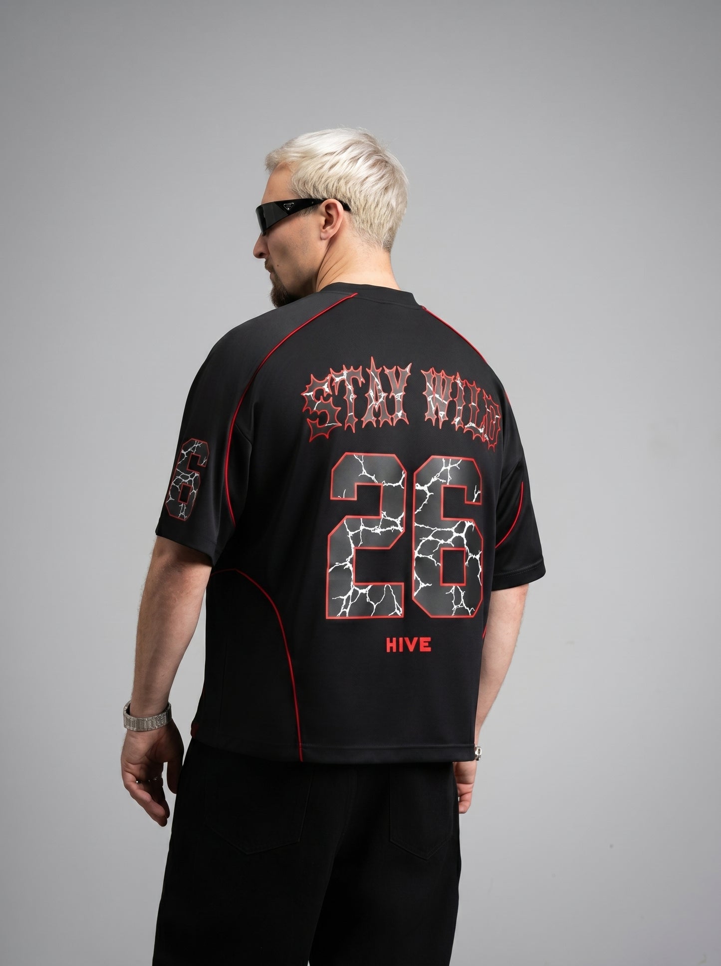 081 - STAY WILD MESH TRIKOT