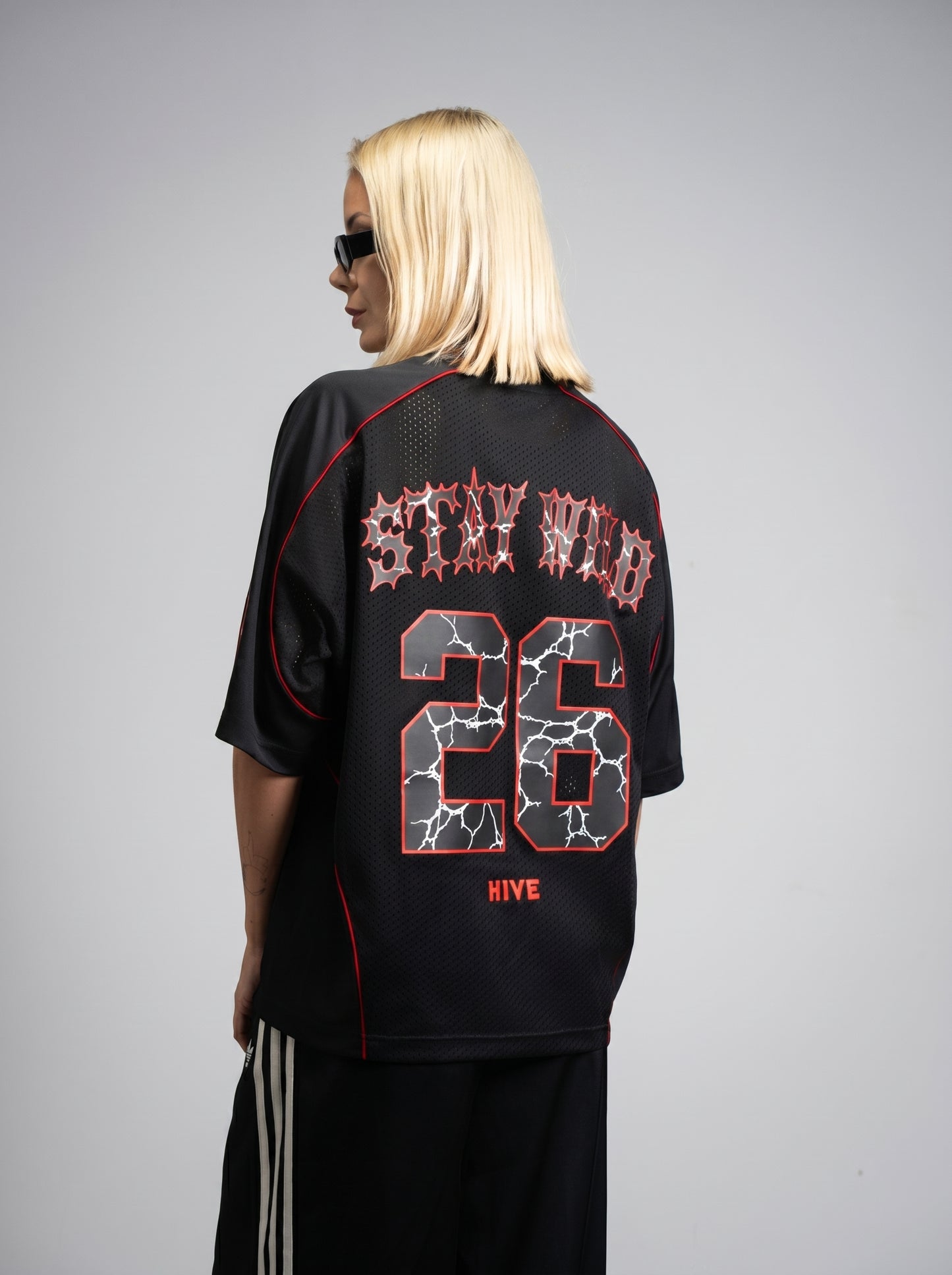 081 - STAY WILD MESH TRIKOT