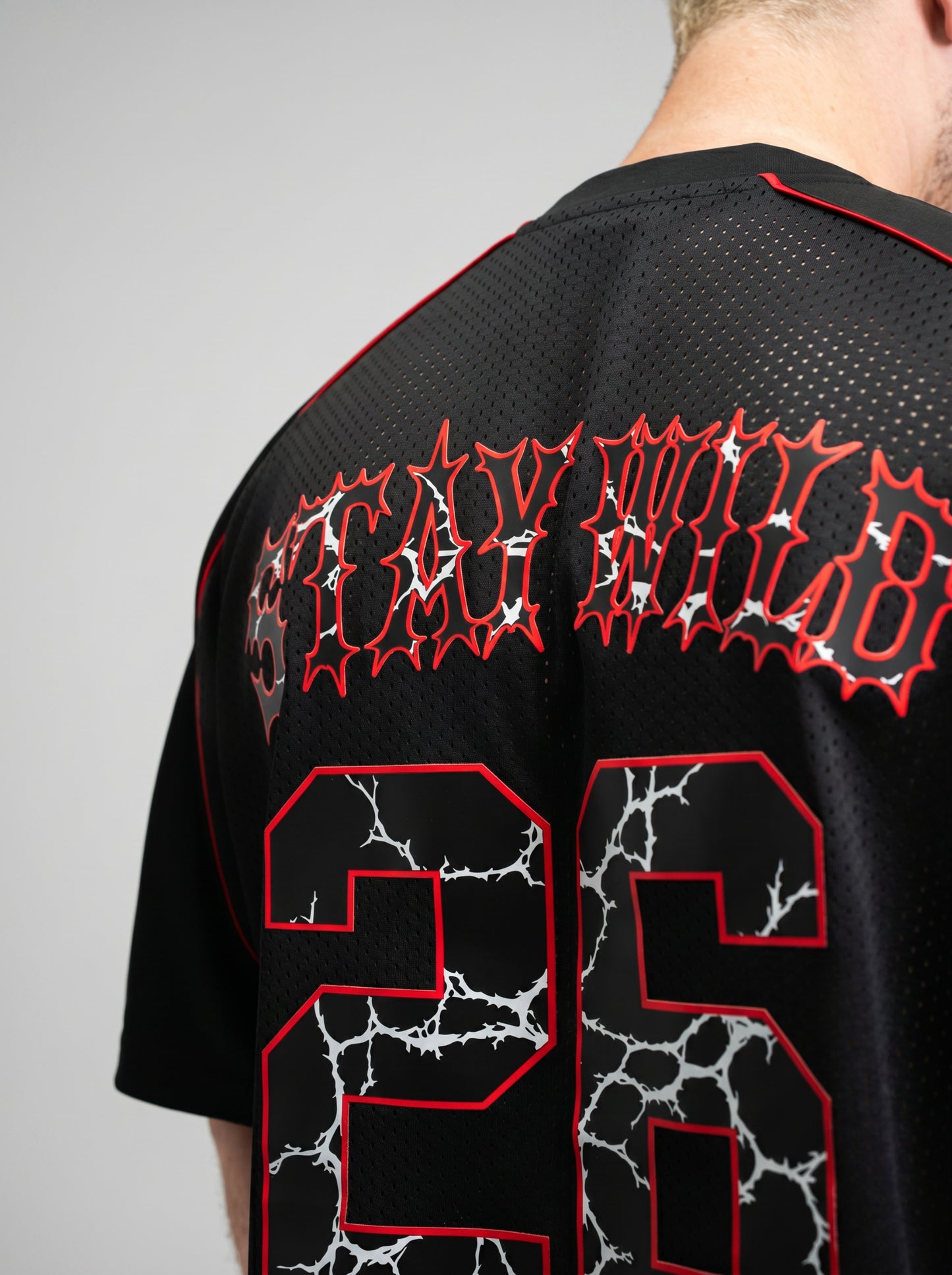 081 - STAY WILD MESH TRIKOT