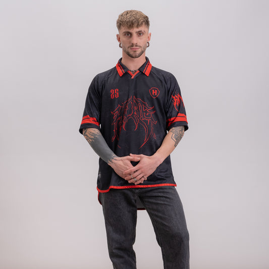 037 - RETRO BLACK/ RED